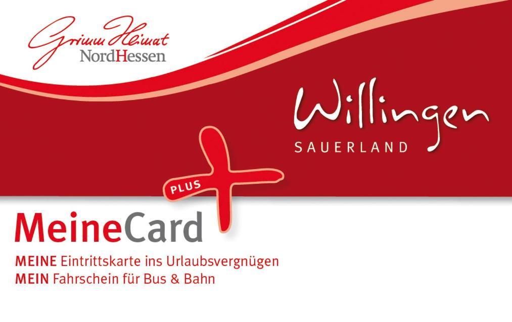 Fewo Blumes Bergfrieden Mit Meinecardplus Willingen  Eksteriør billede